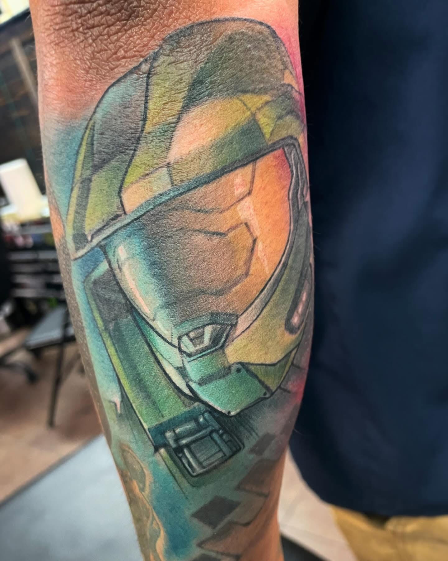Manga tattoo by Cody Crochet - Cursed Ink Society artistry